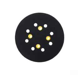 Support de ponçage pour ponceuse électrique, 5 pouces, 125 MM, 8 trous, 4 clous, crochet et boucle, accessoires pour outils électriques 