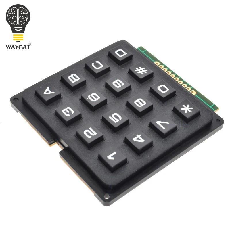 4X4 матрица 16 клавиш 4*4 переключатель клавиатуры модуль для Arduino|Интегральные