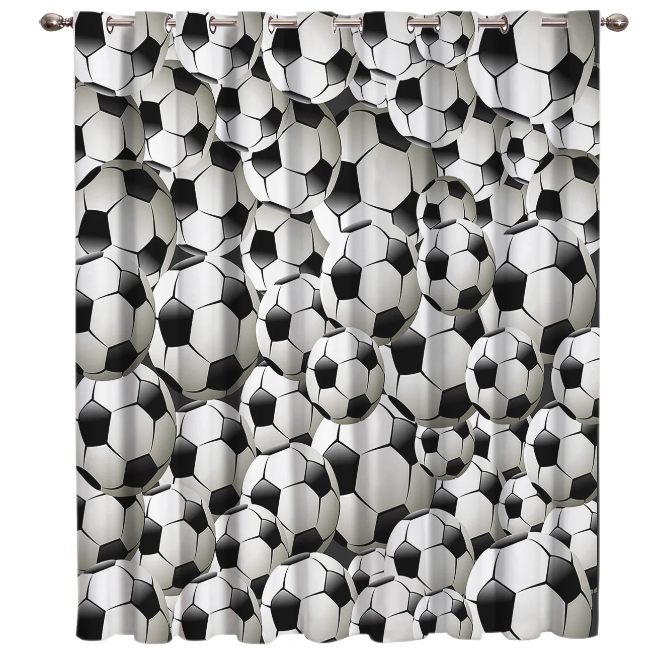 Футбол шторы шары футбол 3D окна для гостиной спальни кухни Cortinas Para Sala De Estar полиэстер|Занавеска| |