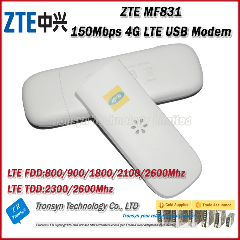 Новое поступление оригинальный разблокировать 150 Мбит/с ZTE mf831 4G LTE USB модем