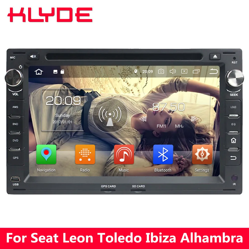 cheap KLYDE Octa Core 4G WIFI Android 8.0 4GB RAM 32GB ROM Car DVD Multimedia Player Radio For Volkswagen VW Jetta Bora Polo Passat B5