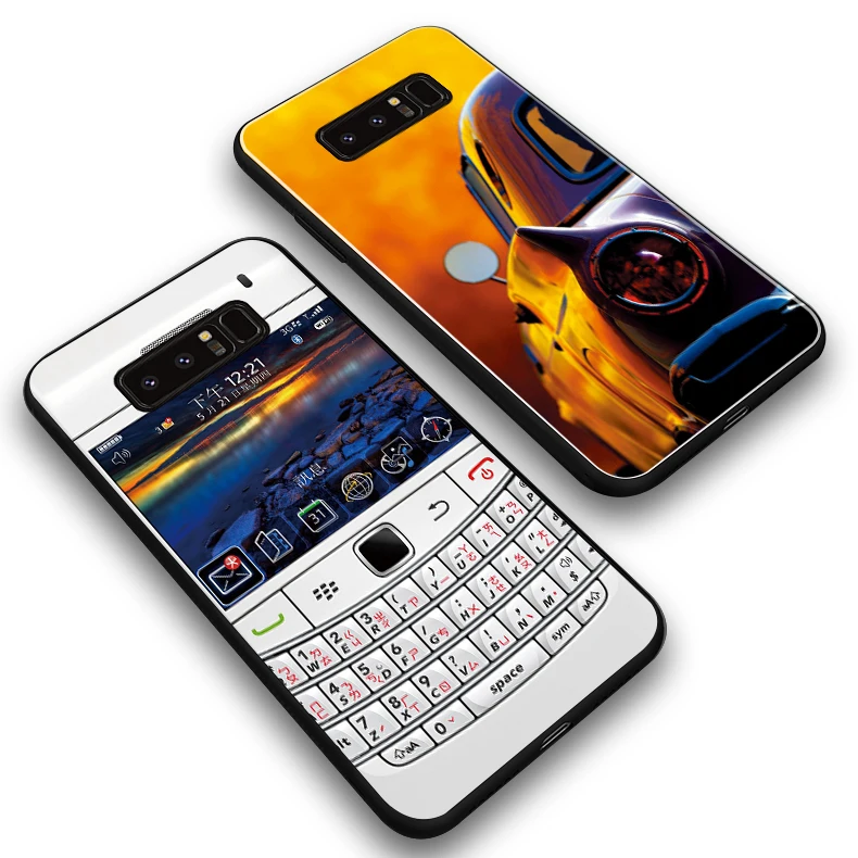 

Phone Case Back cover For Samsung Galaxy S7 8 9 edge plus note8 Retro Silicone soft For Samsung A7 A6plus J8 J7 Prime J6 2018