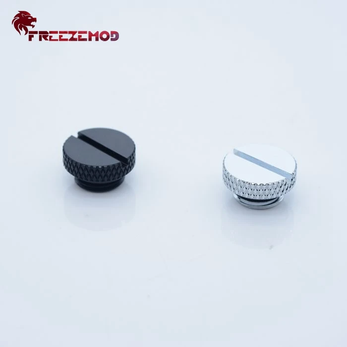 

FREEZEMOD computer water cooling hand twisted end plug water stop coin type plug.HDT-BA1