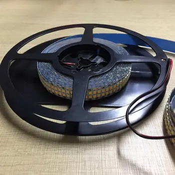 

5 Meters Super Bright 480 Led / M 2400 Led / 5 M 2835 Warm White / Cool White 12 V Double Row Flexible Led Strip Drop Shipping