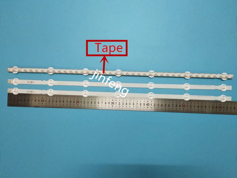 Светодиодная лента для подсветки телевизора LG 7 ламп 32 дюйма 32LN520B LC320DXE (SF)(R5) V13 cDMS