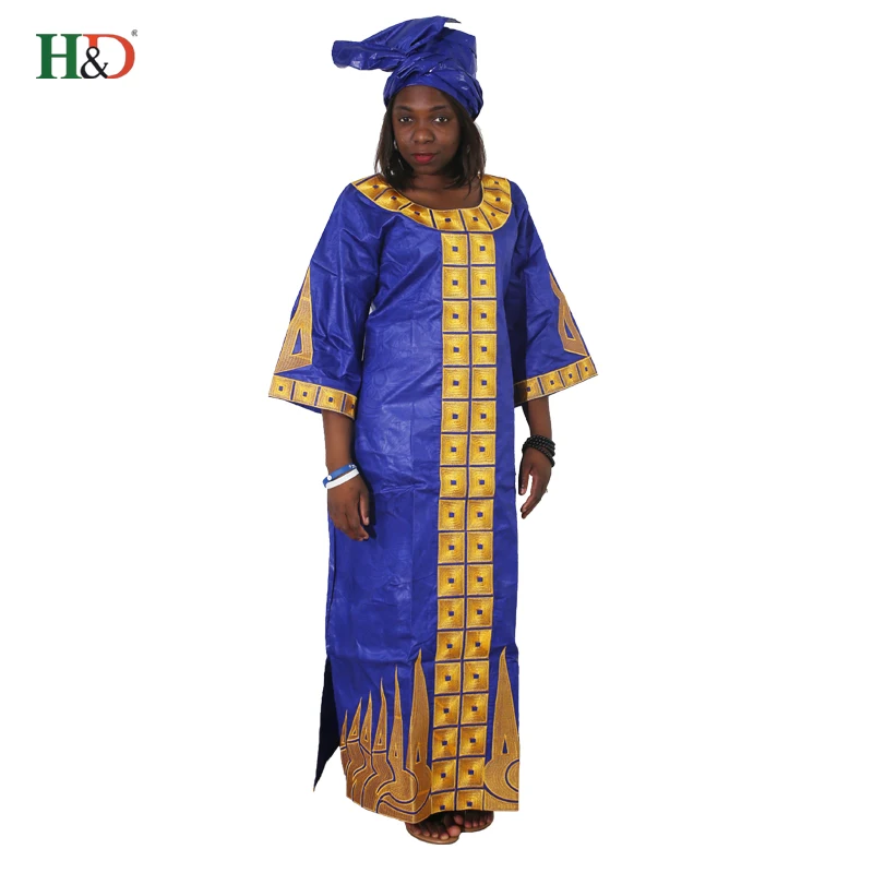 Aliexpress.com : Buy 2018 African Cotton 100% For Women bazin riche dress head wraps African