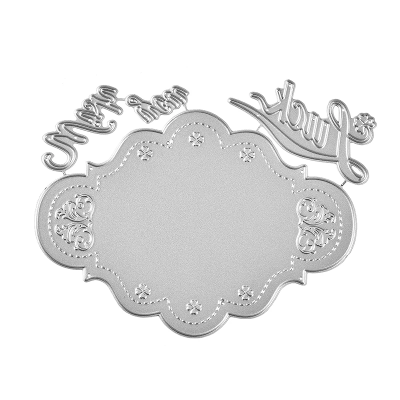 

YaMinSanNiO Frame Metal Cutting Dies Dies Stencils for Scrapbook Card Decor Craft Dies Embossing New Dies for 2019