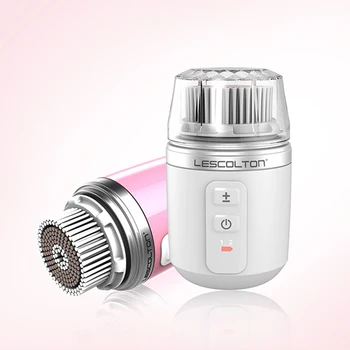 

Electric Facial Brush Cleaner Waterproof Ultrasonic Remove Blackhead Pore Cleanser Instrument Facial Skin Care Spa Massager