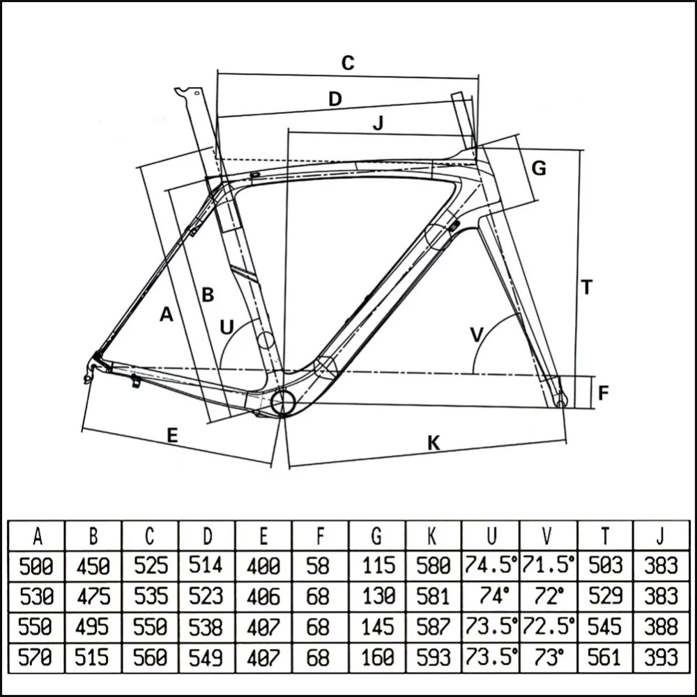 Excellent Spcycle T1000 Full Carbon Road Bike Frame 700C Road Bicycle Carbon Frameset UD Matt Racing Bicycle Frames With Headset BB386 0