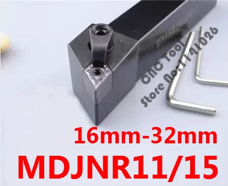 

Angle 93 MDJNR1616H11 MDJNR2020K11 MDJNR2525M11 MDJNR2020K15 MDJNR2525M15 MDJNR3232P15 MDJNL the Right/Left CNC Turning tools