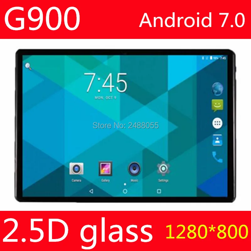 

2019 New Android 8.0 OS 10 inch tablet pc Octa Core 4GB RAM 32GB ROM 8 Cores 1280*800 IPS 2.5D Glass Screen Tablets 10.1 Gifts