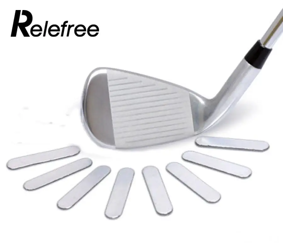 Relefree 8Pcs Adhesive Lead Tape Strips Add Power Weight To GOLF CLUB