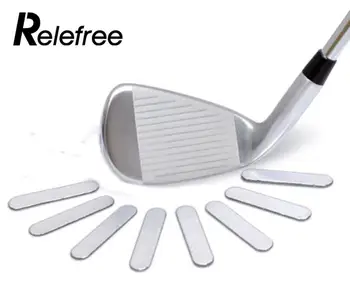 

Relefree 8Pcs Adhesive Lead Tape Strips Add Power Weight To GOLF CLUB Tennis Racket Iron Putter Golf Accessries Training Aids