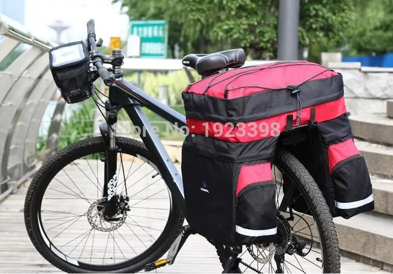 ROSWHEEL велосипедная высокопрочная задняя седельная сумка 60л 48*50*34 см