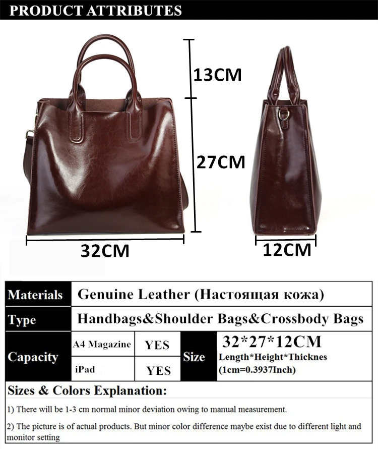 Burminsa женские сумки из натуральной кожи, винтажные женские сумки через плечо, большая Вместительная женская сумка, черный, кофейный, коричневый