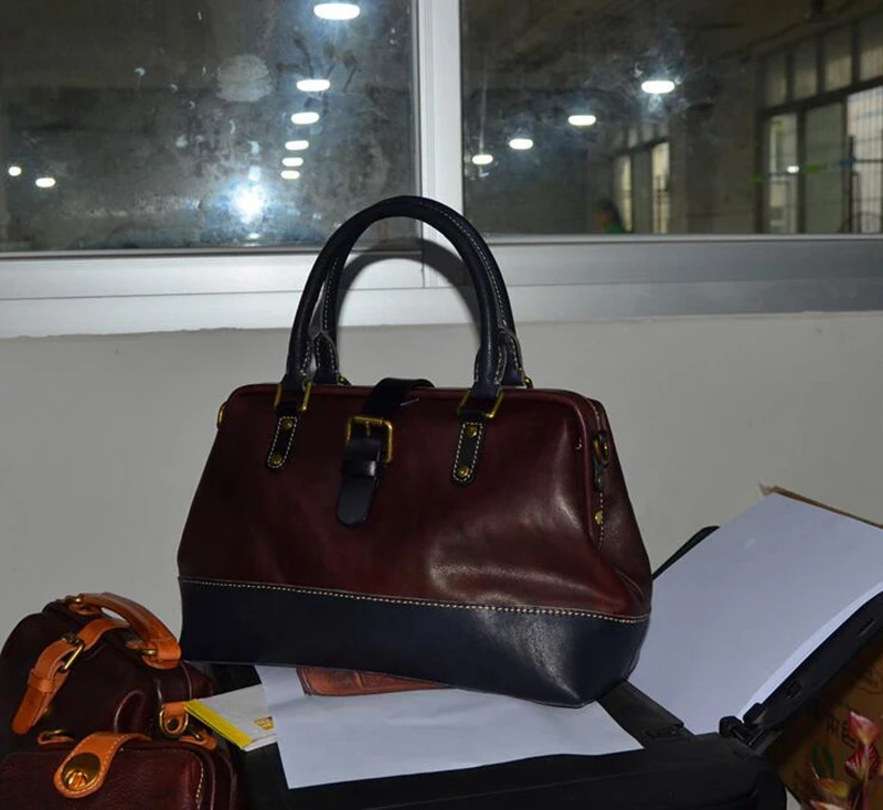 Модная женская сумка на плечо из натуральной кожи, роскошный дизайн, мягкие сумки через плечо из воловьей кожи, Женские винтажные кожаные сумки