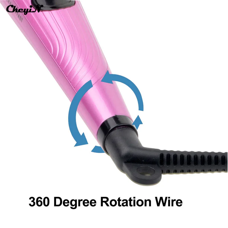 Профессиональный электрический волшебный инструмент для укладки волос и бигуди, профессиональная спиральная Плойка для завивки волос