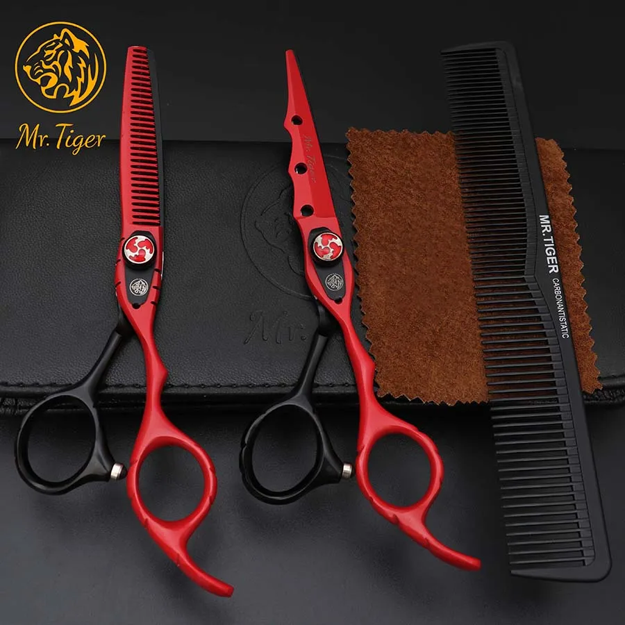 

6.0 Professional Hair Cutting Shear Hairdressing Scissors High Quality Salon Barber Scissor Hairdresser Tool Haircut Scissor Set