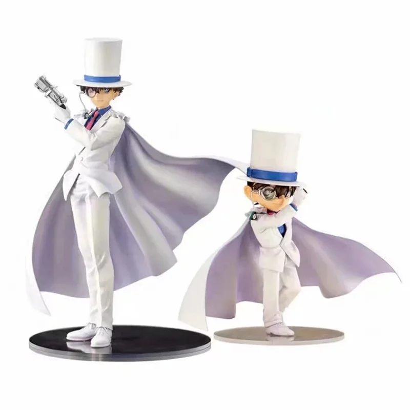 Фигурка детектива Конана Kaitou Kiddo, 1/8 масштаб, нарисованная фигура, Edogawa Conan, ПВХ Фигурки Brinquedos, аниме