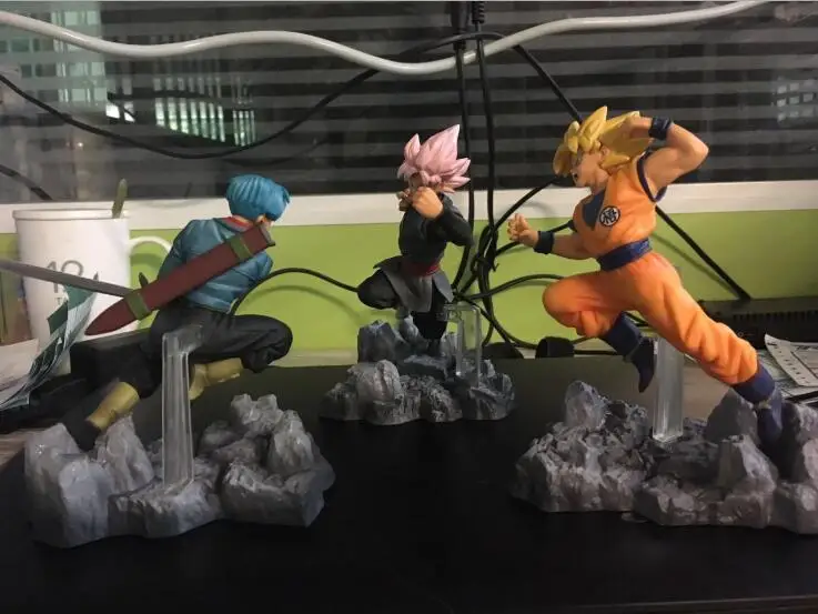 Аниме Dragon Ball Z GT Super Saiyan Son Gokou фигурки/Фриза/ГОКу ПВХ Стрекоза подарок 2019 | Игрушки и