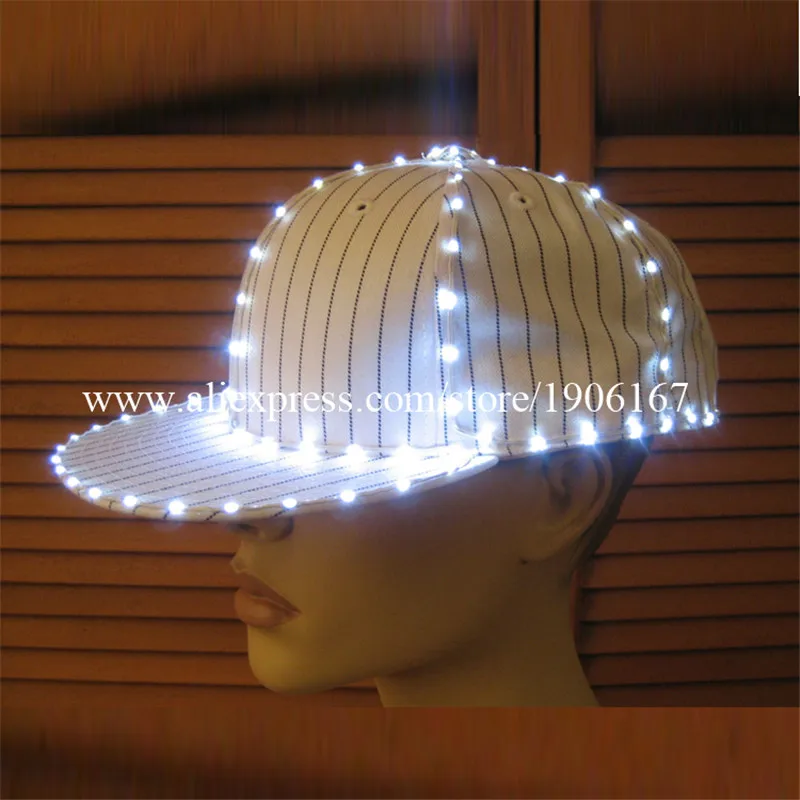New Fashion LED Light Baseball Caps Luminous Hat For Party Camping