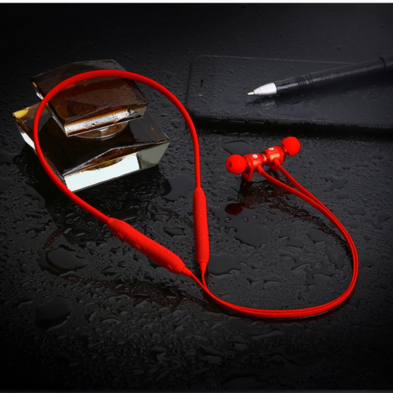New Sports Eearphones Wireless Headphones Bluetooth Headphone Waterproof Headset With Hd Mic Support 2 Device For phone Xiaomi