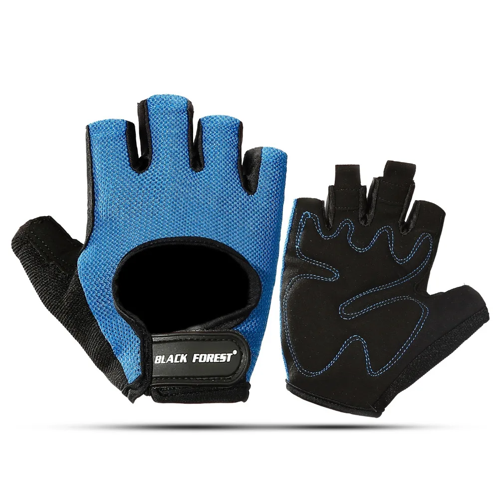 Fitness Gym Gloves in Weight Lifting Fingerless Guantes Gym Lycra