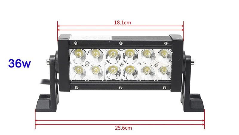 36w 72w 120w 180w 240w 288w 300w dual row straight led light bar amber yellow white led work driving light remote control Led bar 4x4 Offroad Barra led 24v 12v led work light bar suv atv utv truck pickup mining (2)