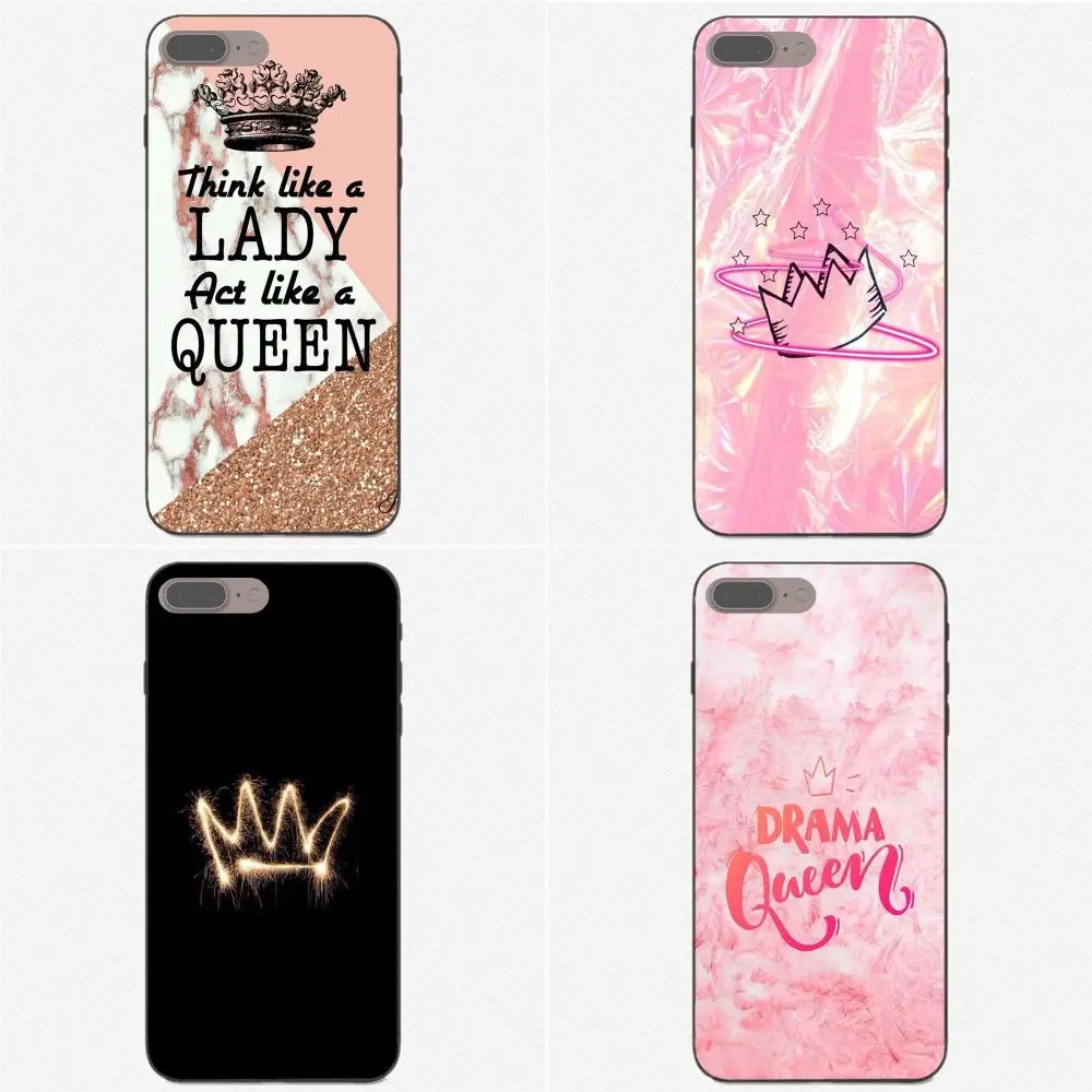 cheap Queen Crown King Princess TPU Capa For Huawei Y3 Y5 II Y6 Y7 Y9 nova 2 Plus 2S 3i 4 Lite Plus Prime 2017 2018 2019