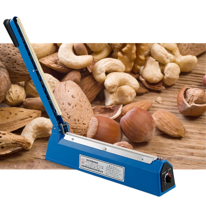 

220V 400W 12 Inch Impulse Sealer Heat Sealing Machine Kitchen Food Sealer Vacuum Bag Sealer Bag Packing Tools Us Plug