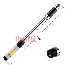 RH770 SMA Мужской двухдиапазонный VHF/UHF 144/430MHz VX-3R UV3R VX-7R FT-60R портативная рация длинная телескопическая антенна