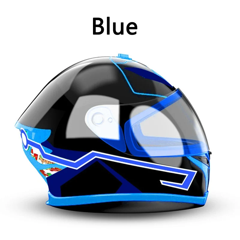 Мотоциклетный шлем EL холодный светильник шлем светильник светящаяся полоса ночного сигнала модифицированный светодиодный светильник на шлем