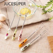 New Kitchen Egg Beaters Stainless Steel Whisk Mixer For Coffee Egg Bake Egg Multifunction Cook Tools Kitchen Blender