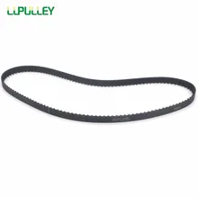 LUPULLEY 2 шт. XL зубчатый ремень 5,08 мм Шаг 240XL/244XL/246XL/248XL/250XL/254XL/256XL/258XL 10 мм ширина черный резиновый шкив