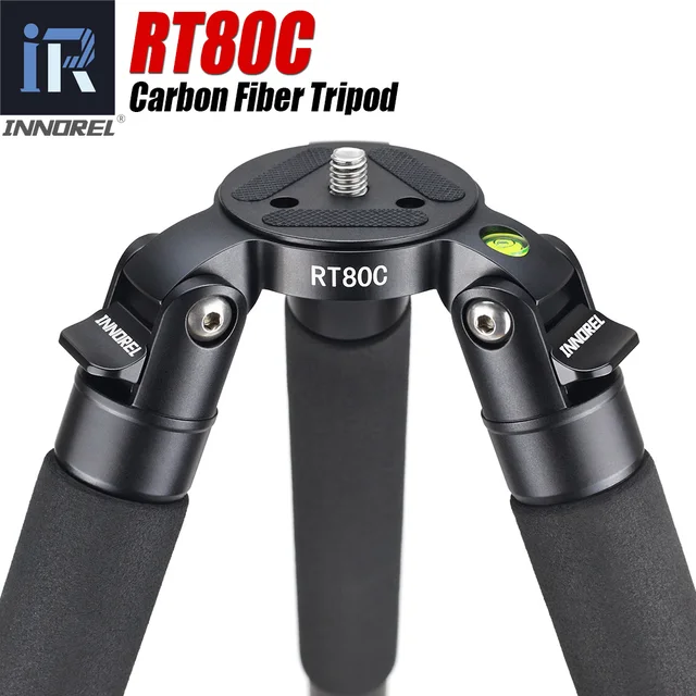 US $143.08 RT80C Professional carbon tripod for DSLR camera video camcorder Heavy duty 20kg max load bowl trip