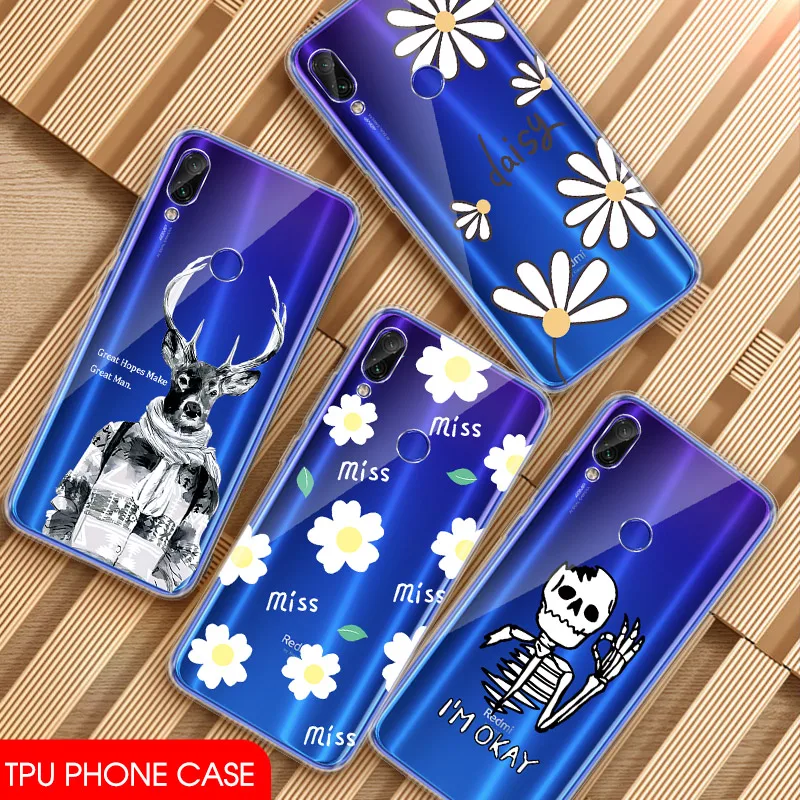 

Cute Couple Case For Xiaomi Mi9 8 Explore Mi9SE Pocophone F1 Pattern Cover Case For Redmi 7 6 Pro Note 7 Pro Silicone Soft Capa