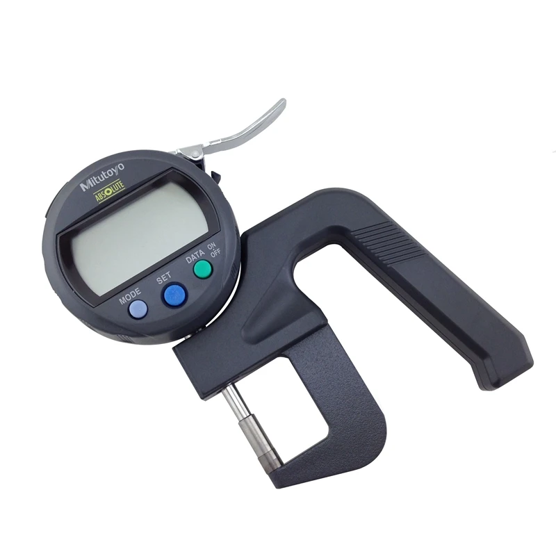 

Mitutoyo 547-401 Measuring Range 0-10mm Resolution 0.001mm ABS Digimatic Indicator Digital Thickness Gauge