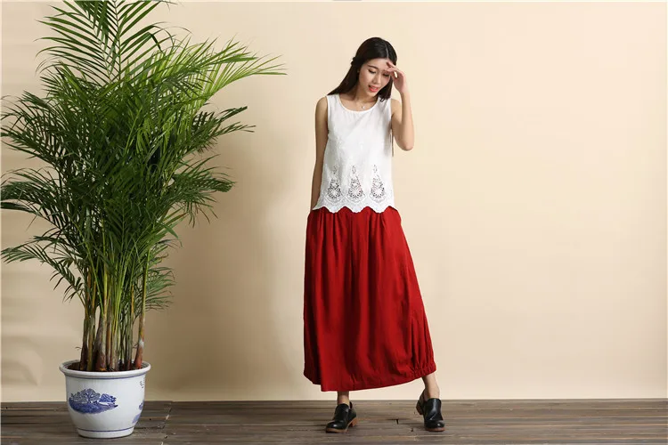 linen skirt long (11)