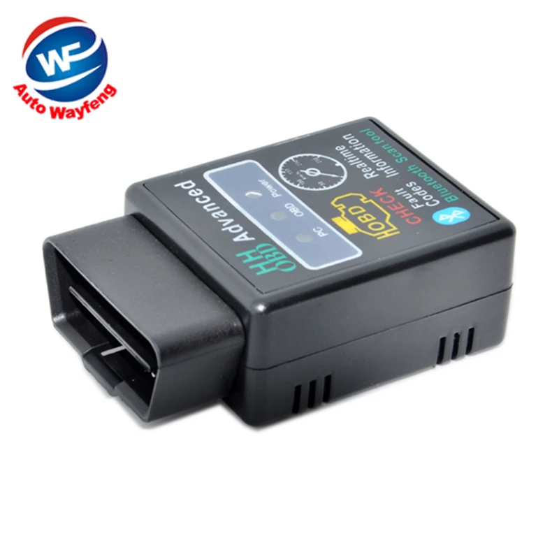 

Mini ELM327 V2.1 Bluetooth HH OBD Advanced OBDII OBD2 ELM 327 Auto Car Diagnostic Scanner code reader scan tool hot selling