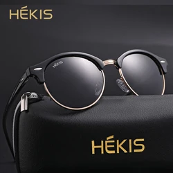 Sunglasses men women vintage polarized uv400 2019 high quality oval alloy sun glasses luxury brand classic design for women mens Sunglasses men women vintage polarized uv400 2019 high quality oval alloy sun glasses luxury brand classic design for women mens
