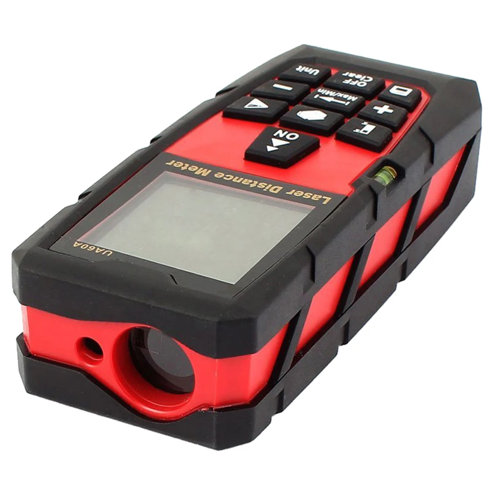 

LIXF-UYIGAO 196 Feet / 60 Meter Digital Laser Distance Measure Rangefinder Meter Tape Diastimeter Large LCD with Backlight