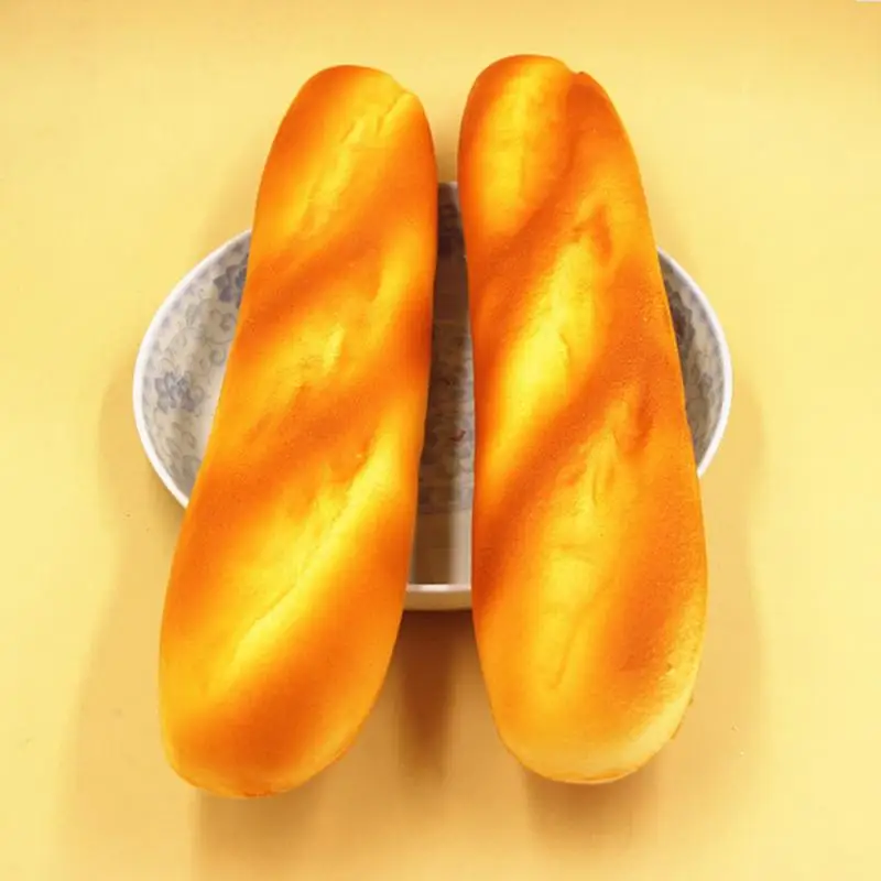 

1PC Kids Gift Pillow Loaf Cake Bread Toy charms French Baguettes Kawaii Squishy Rising Jumbo Phone Straps Cute Squeeze Stress