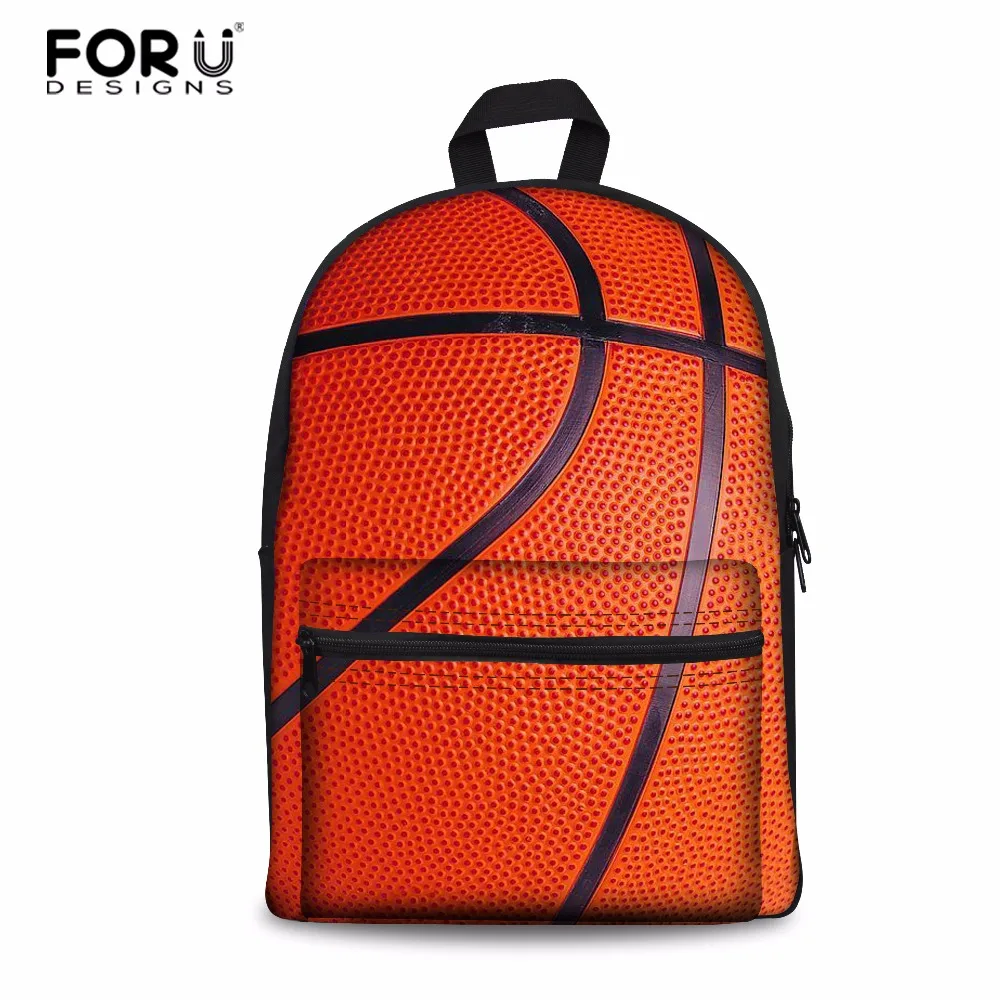Buy FORUDESIGNS Basketballs Print Kids School Bags For Girls Teenage 3D Student