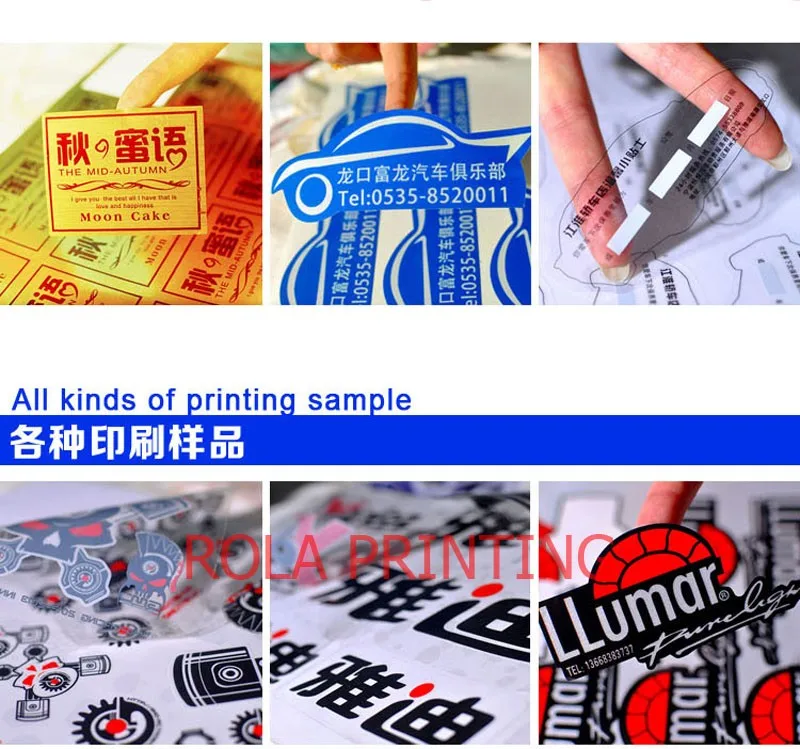 Fabricação sob Encomenda Etiqueta da Etiqueta para Impressora de Etiquetas à Prova Personalizado China Água d' 5 Material escolar e de escritório