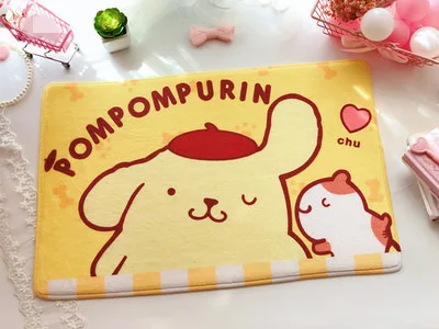 IVYYE 1 шт., ковер Cinnamoroll Pom Purin аниме, декоративные домашние мягкие ковры, Мультяшные Коврики для спальни, плюшевые коврики для ванной, коврик для двери, Новинка - Цвет: see chart