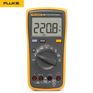 Fluke Digital-Range Multimeter Voltage-Current-Tester Original Auto Plus 15B DMM R/C Fluke Digital-Range Multimeter Voltage-Current-Tester Original Auto Plus 15B DMM R/C