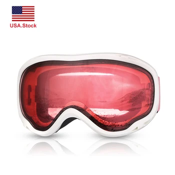 

Eyewear Ski Goggles Mask Anti-UV Windproof Anti-fog Double Layers Lens Protection Snow Sports Glasses Skiing Skating