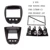 2 Din Auto DVD fascia fit per Toyota Aygo, Citroen C1, peugeo * t 107 2005-2014 Fascia Dash Kit Radio Stereo Pannello Piastra di Copertura Trim
