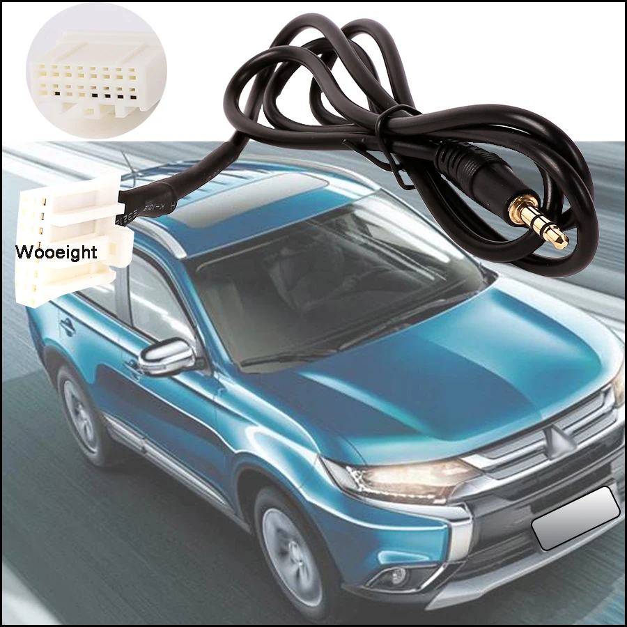 Universal AUX Audio Input Cable 3.5mm Male Interface Adapter  Mini Jack AUX In Audio Cable For Mazda 3 Mazda 6 Mazda 2 Mazda 5 (5)