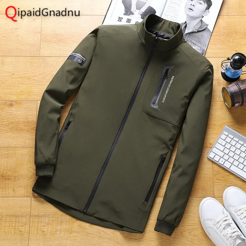 

Free Shipping Bomber Solid Jacket Men Casual Spring Sportswear Motorcycle Mens Jackets for Male Coats Plus Size 4XL 5XL 6XL 7XL